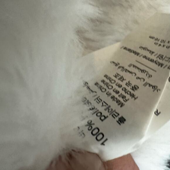 Pottery Barn Slippers National Lampoon Vacation Cat NWOT Size Medium Xmas Lights - Picture 8 of 10